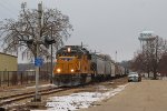 UP 1166 runs parallel to and just on the WI side of the state line approaching Prospect Street